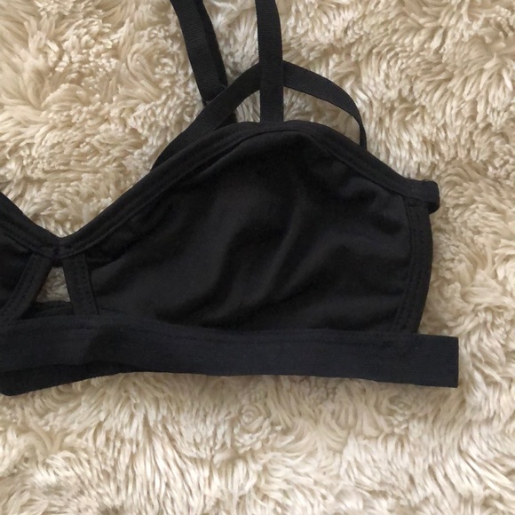 Sexy Black Cutout Bra - Picture 2 of 6
